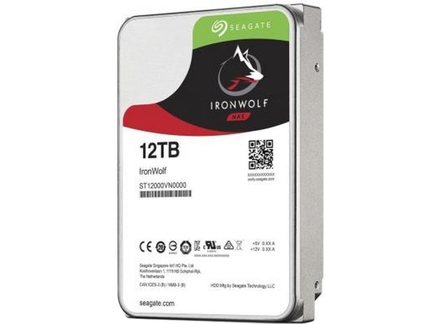 Жесткий диск Seagate IronWolf HDD 12TB 7200rpm 256MB ST12000VN0008 3.5 SATAIII - изображение 2 Жесткий диск Seagate IronWolf HDD 12TB 7200rpm 256MB ST12000VN0008 3.5 SATAIII - изображение 2