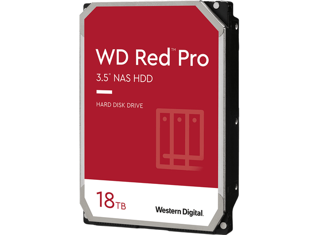 Жесткий диск Western Digital Red Pro NAS 18 TB 7200 rpm 512 MB WD181KFGX 3.5" SATA III  Жесткий диск Western Digital Red Pro NAS 18 TB 7200 rpm 512 MB WD181KFGX 3.5" SATA III