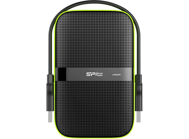 Жесткий диск Silicon Power Armor A60 4TB SP040TBPHDA60S3K 2.5" USB 3.1 External Black  Жесткий диск Silicon Power Armor A60 4TB SP040TBPHDA60S3K 2.5" USB 3.1 External Black