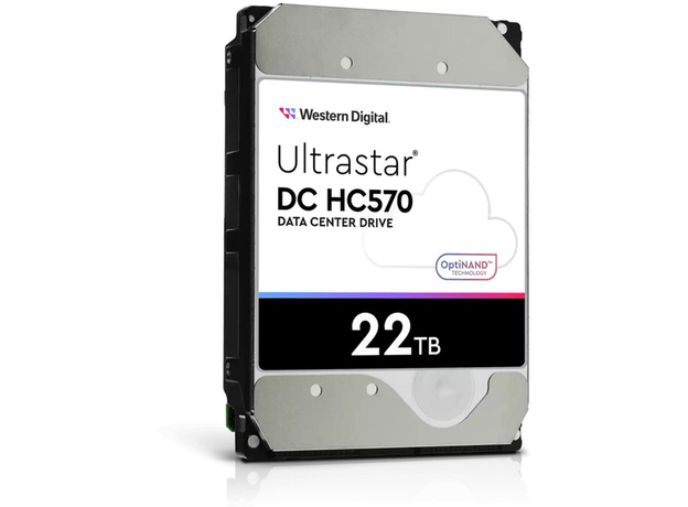 Жорсткий диск Western Digital Ultrastar DC HC570 22TB 7200rpm 512MB WUH722222AL5204_0F48052 3.5 SAS - зображення 2 Жорсткий диск Western Digital Ultrastar DC HC570 22TB 7200rpm 512MB WUH722222AL5204_0F48052 3.5 SAS - зображення 2