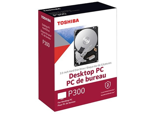 Жорсткий диск Toshiba P300 6TB 5400rpm 128MB HDWD260UZSVA 3.5 SATA III - зображення 3