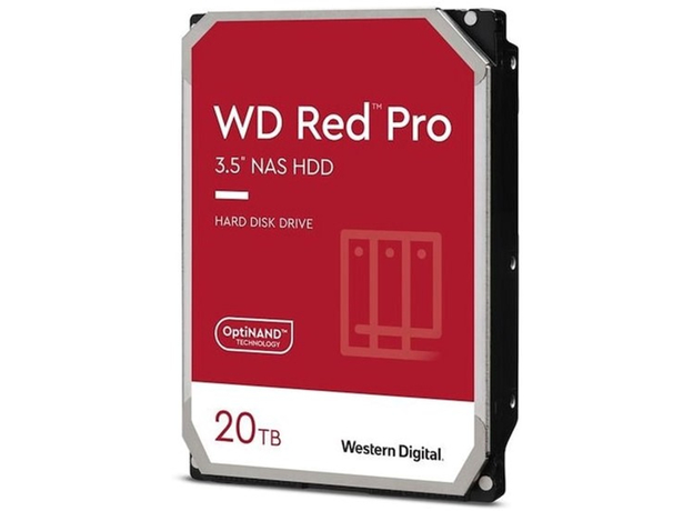 Жесткий диск Western Digital Red Pro 20TB 7200rpm 512MB WD201KFGX 3.5 SATA III - изображение 2 Жесткий диск Western Digital Red Pro 20TB 7200rpm 512MB WD201KFGX 3.5 SATA III - изображение 2