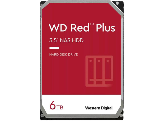 Жесткий диск Western Digital Red 6TB 5400rpm 256MB WD60EFPX 3.5 SATA III  Жесткий диск Western Digital Red 6TB 5400rpm 256MB WD60EFPX 3.5 SATA III
