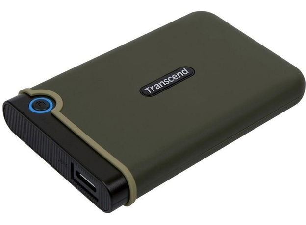 Жесткий диск Transcend StoreJet 25M3G 2TB TS2TSJ25M3G 2.5" USB 3.1 Gen1 External Military Green - изображение 3 Жесткий диск Transcend StoreJet 25M3G 2TB TS2TSJ25M3G 2.5" USB 3.1 Gen1 External Military Green - изображение 3