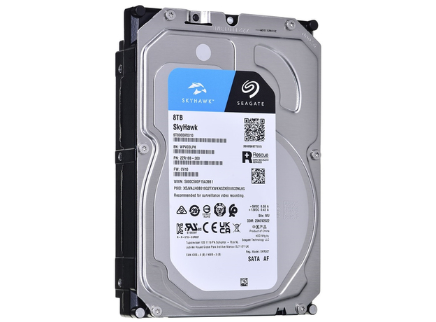 Жорсткий диск Seagate SkyHawk 8TB 5400rpm 256MB ST8000VX010 3.5 SATA III - зображення 2 Жорсткий диск Seagate SkyHawk 8TB 5400rpm 256MB ST8000VX010 3.5 SATA III - зображення 2