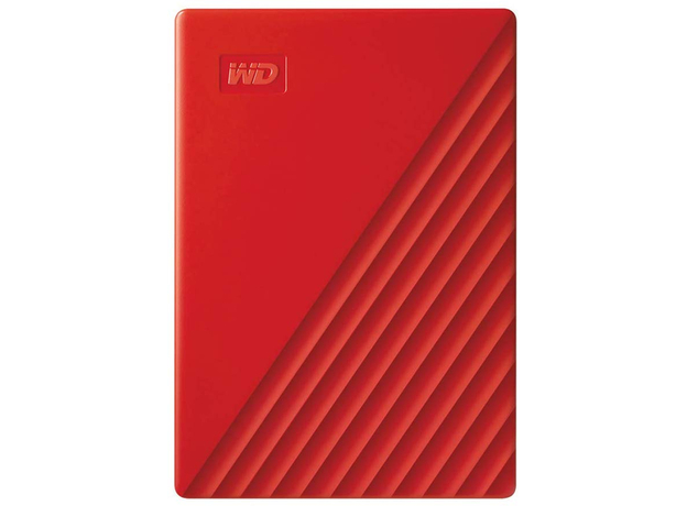 Жорсткий диск Western Digital My Passport 4TB WDBPKJ0040BRD-WESN 2.5" USB 3.0 External Red (0718037870236)  Жорсткий диск Western Digital My Passport 4TB WDBPKJ0040BRD-WESN 2.5" USB 3.0 External Red (0718037870236)