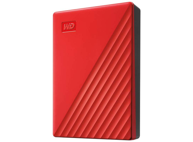 Жорсткий диск Western Digital My Passport 4TB WDBPKJ0040BRD-WESN 2.5" USB 3.0 External Red (0718037870236) - зображення 2 Жорсткий диск Western Digital My Passport 4TB WDBPKJ0040BRD-WESN 2.5" USB 3.0 External Red (0718037870236) - зображення 2