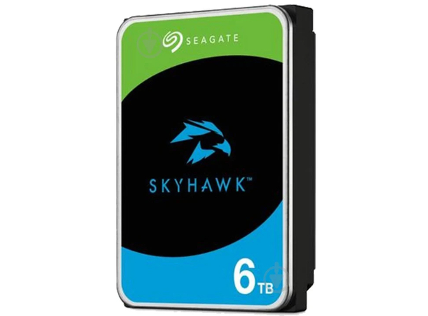 Жорсткий диск Seagate SkyHawk 6TB 5400rpm 256MB ST6000VX009 3.5" SATAIII  Жорсткий диск Seagate SkyHawk 6TB 5400rpm 256MB ST6000VX009 3.5" SATAIII