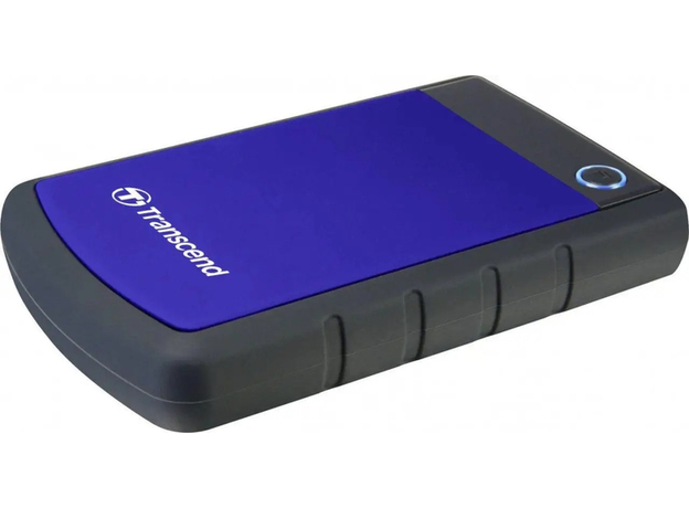 Жесткий диск Transcend StoreJet 25H3P 4TB 5400rpm 8MB TS4TSJ25H3B 2.5 USB 3.1 External Blue (TS4TSJ25H3B) - изображение 2 Жесткий диск Transcend StoreJet 25H3P 4TB 5400rpm 8MB TS4TSJ25H3B 2.5 USB 3.1 External Blue (TS4TSJ25H3B) - изображение 2