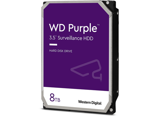 Жесткий диск Western Digital Purple 8TB 5400rpm 256MB WD85PURZ 3.5 SATA III  Жесткий диск Western Digital Purple 8TB 5400rpm 256MB WD85PURZ 3.5 SATA III