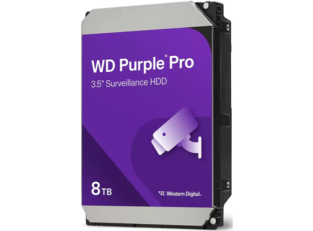Жорсткий диск Western Digital Purple Pro 8TB 7200rpm 256MB 3.5" SATAIII (WD8002PURP) 