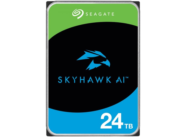 Жесткий диск Seagate SkyHawk Al HDD 24TB 7200rpm 256MB ST24000VE002 3.5" SATAIII  Жесткий диск Seagate SkyHawk Al HDD 24TB 7200rpm 256MB ST24000VE002 3.5" SATAIII