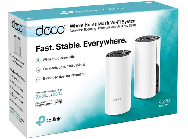 Маршрутизатор TP-LINK Deco M4 (2-pack) - изображение 3 Маршрутизатор TP-LINK Deco M4 (2-pack) - изображение 3