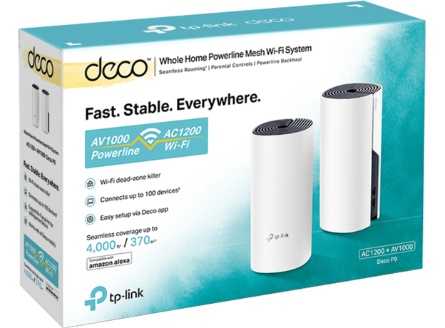 Маршрутизатор TP-LINK Deco P9 (2-pack) - изображение 2 Маршрутизатор TP-LINK Deco P9 (2-pack) - изображение 2