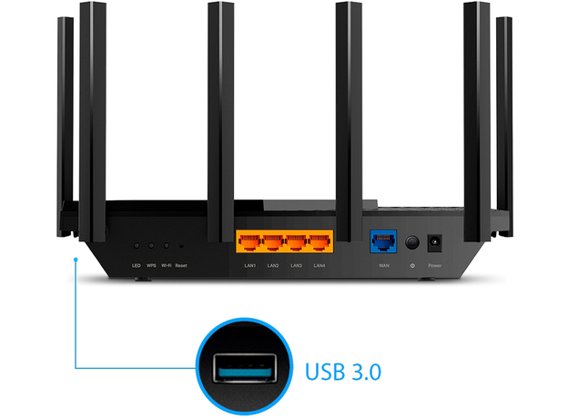 Маршрутизатор TP-LINK Archer AX73 - изображение 3 Маршрутизатор TP-LINK Archer AX73 - изображение 3