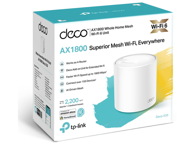 Маршрутизатор TP-LINK Deco X20 (1-pack) - зображення 3