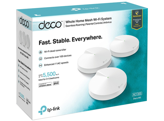 Маршрутизатор TP-LINK Deco M5 (3-pack) - изображение 4 Маршрутизатор TP-LINK Deco M5 (3-pack) - изображение 4