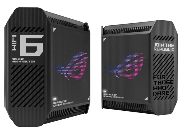 Маршрутизатор Asus ROG Rapture GT6 2PK Black (GT6(B-2-PK)) - зображення 2 Маршрутизатор Asus ROG Rapture GT6 2PK Black (GT6(B-2-PK)) - зображення 2