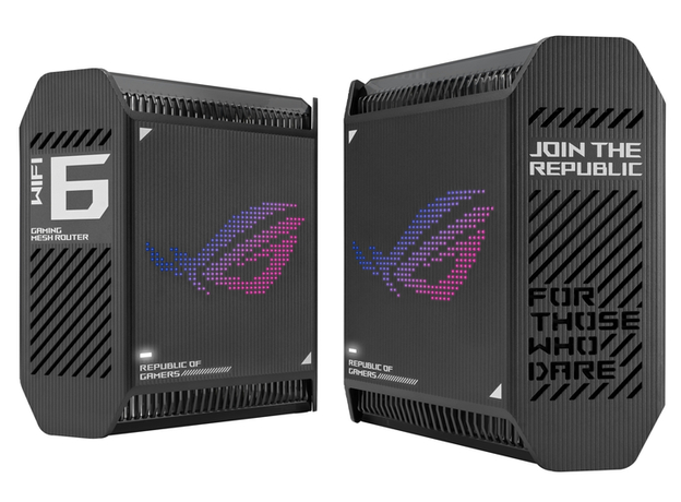 Маршрутизатор Asus ROG Rapture GT6 2PK Black (GT6(B-2-PK)) - зображення 3 Маршрутизатор Asus ROG Rapture GT6 2PK Black (GT6(B-2-PK)) - зображення 3