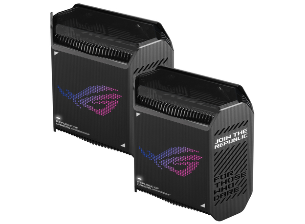 Маршрутизатор Asus ROG Rapture GT6 2PK Black (GT6(B-2-PK)) - зображення 4 Маршрутизатор Asus ROG Rapture GT6 2PK Black (GT6(B-2-PK)) - зображення 4