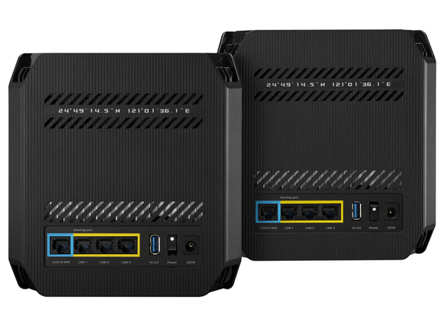 Маршрутизатор Asus ROG Rapture GT6 2PK Black (GT6(B-2-PK)) - зображення 5 Маршрутизатор Asus ROG Rapture GT6 2PK Black (GT6(B-2-PK)) - зображення 5