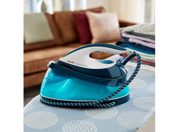 Праска з парогенератором Philips PerfectCare Compact GC7844/20 - зображення 5 Праска з парогенератором Philips PerfectCare Compact GC7844/20 - зображення 5