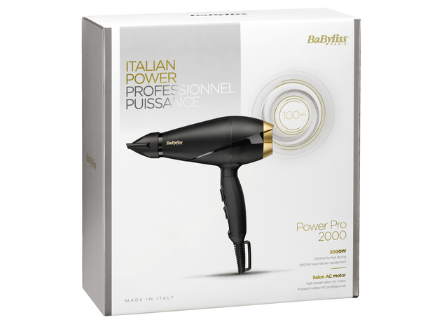 Фен BABYLISS Power Pro 6704E AC motor - изображение 7