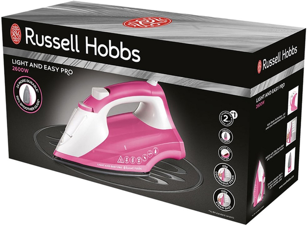 Праска Russell Hobbs Light & Easy Pro 26461-56 (AGD-ŻEL--0000042) - зображення 7 Праска Russell Hobbs Light & Easy Pro 26461-56 (AGD-ŻEL--0000042) - зображення 7