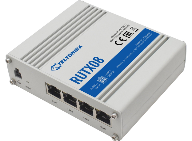 Маршрутизатор Teltonika RUTX08 (RUTX08000000)  Маршрутизатор Teltonika RUTX08 (RUTX08000000)