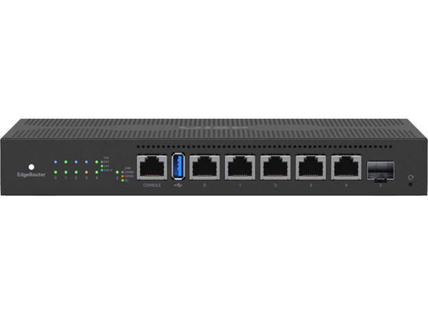 Маршрутизатор Ubiquiti EdgeRouter 6 PoE (ER-6P) - зображення 2 Маршрутизатор Ubiquiti EdgeRouter 6 PoE (ER-6P) - зображення 2