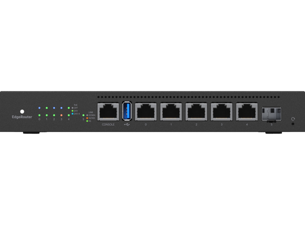 Маршрутизатор Ubiquiti EdgeRouter 6 PoE (ER-6P) - зображення 3 Маршрутизатор Ubiquiti EdgeRouter 6 PoE (ER-6P) - зображення 3