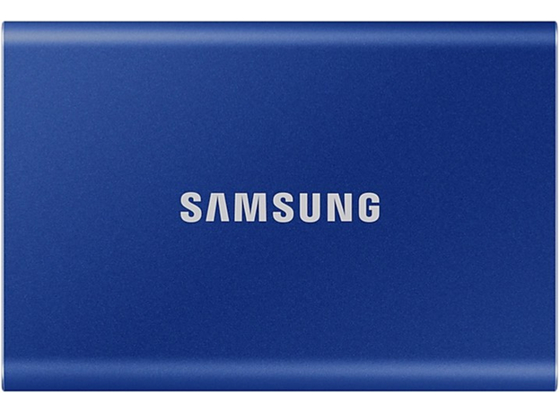 Samsung Portable SSD T7 1TB USB 3.2 Type-C (MU-PC1T0H/WW) External Blue  Samsung Portable SSD T7 1TB USB 3.2 Type-C (MU-PC1T0H/WW) External Blue