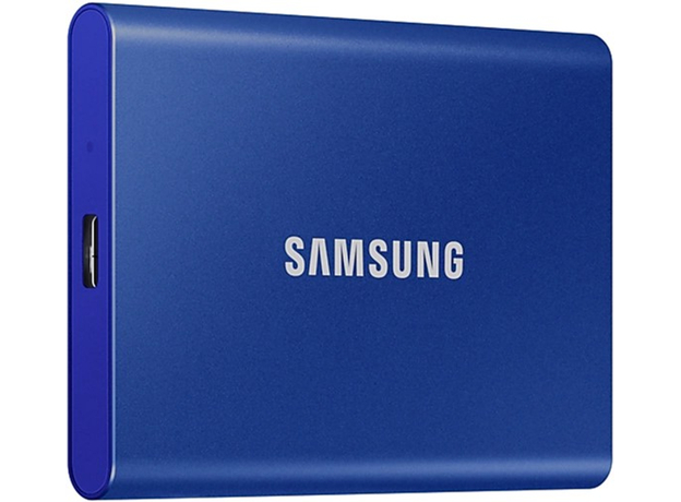 Samsung Portable SSD T7 1TB USB 3.2 Type-C (MU-PC1T0H/WW) External Blue - изображение 2 Samsung Portable SSD T7 1TB USB 3.2 Type-C (MU-PC1T0H/WW) External Blue - изображение 2