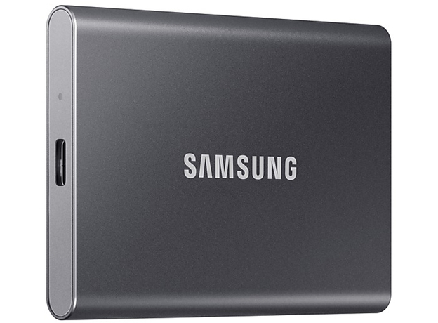 Samsung Portable SSD T7 1TB USB 3.2 Type-C (MU-PC1T0T/WW) External Grey - изображение 2 Samsung Portable SSD T7 1TB USB 3.2 Type-C (MU-PC1T0T/WW) External Grey - изображение 2