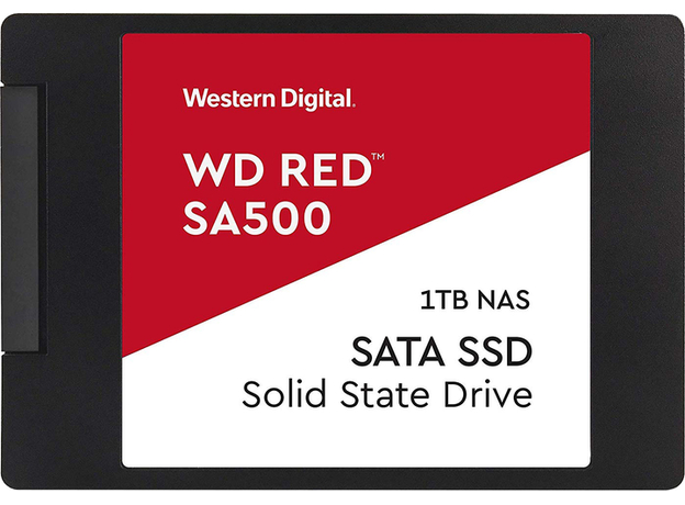 Western Digital Red SA500 SSD 1TB 2.5" SATAIII (WDS100T1R0A)  Western Digital Red SA500 SSD 1TB 2.5" SATAIII (WDS100T1R0A)