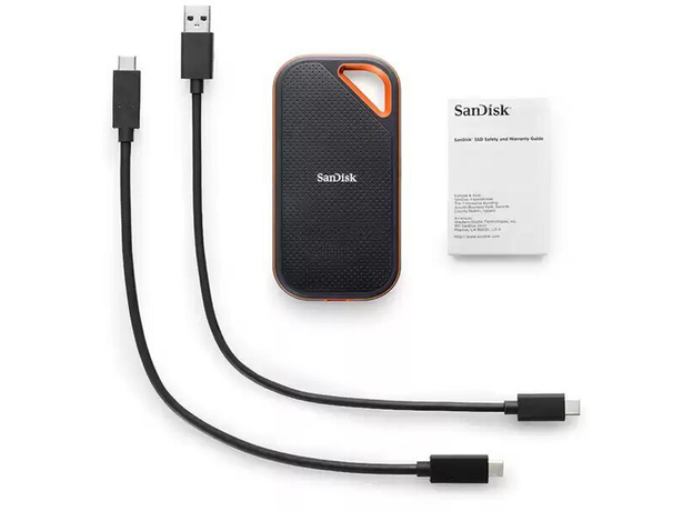 SanDisk Extreme PRO Portable V2 1TB USB 3.2 Type-C (SDSSDE81-1T00-G25) External - изображение 3