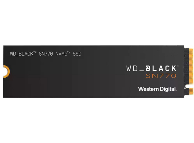 Western Digital Black SN770 NVMe SSD 2TB M.2 PCIe 4.0 x4 (WDS200T3X0E) 