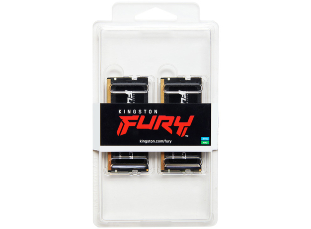 Оперативна пам'ять Kingston Fury SODIMM DDR5-4800 65536MB PC5-38400 (Kit of 2x32768) Impact 2Rx8 Black (KF548S38IBK2-64) - зображення 3 Оперативна пам'ять Kingston Fury SODIMM DDR5-4800 65536MB PC5-38400 (Kit of 2x32768) Impact 2Rx8 Black (KF548S38IBK2-64) - зображення 3