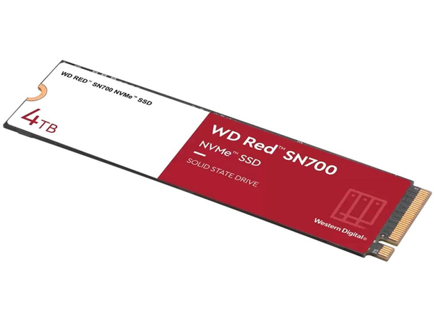 Western Digital Red SN700 4TB M.2 NVMe PCIe 3.0 3D NAND (TLC) (WDS400T1R0C) - изображение 3 Western Digital Red SN700 4TB M.2 NVMe PCIe 3.0 3D NAND (TLC) (WDS400T1R0C) - изображение 3