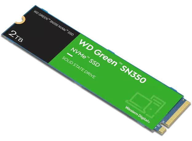 Western Digital Green SN350 2TB M.2 NVMe PCIe 3.0 QLC (WDS200T3G0C) - зображення 3 Western Digital Green SN350 2TB M.2 NVMe PCIe 3.0 QLC (WDS200T3G0C) - зображення 3