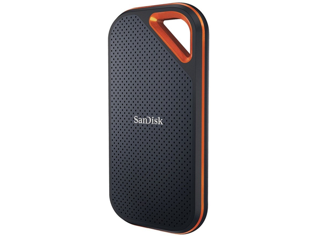 SanDisk Extreme PRO 2TB 2.5" USB 3.2 Gen2 Type-C 3D NAND (TLC) Black/Orange (SDSSDE81-2T00-G25) External" - изображение 2 SanDisk Extreme PRO 2TB 2.5" USB 3.2 Gen2 Type-C 3D NAND (TLC) Black/Orange (SDSSDE81-2T00-G25) External" - изображение 2