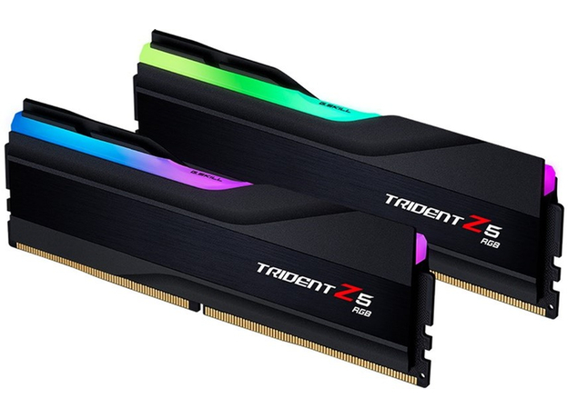 Оперативна пам'ять G.Skill DDR5-7800 32768MB PC5-62400 (Kit of 2x16384) Trident Z5 RGB Black (F5-7800J3646H16GX2-TZ5RK) - зображення 3 Оперативна пам'ять G.Skill DDR5-7800 32768MB PC5-62400 (Kit of 2x16384) Trident Z5 RGB Black (F5-7800J3646H16GX2-TZ5RK) - зображення 3