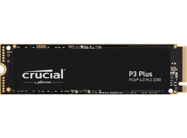 Crucial P3 Plus 2TB M.2 2280 NVMe PCIe 4.0 x4 3D NAND TLC (CT2000P3PSSD8)  Crucial P3 Plus 2TB M.2 2280 NVMe PCIe 4.0 x4 3D NAND TLC (CT2000P3PSSD8)