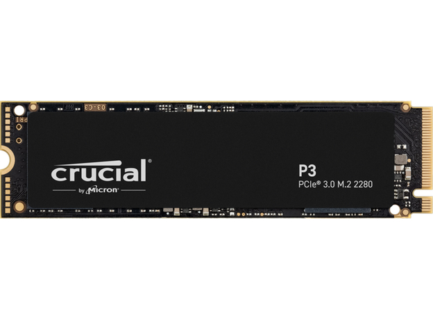 Crucial P3 2TB M.2 2280 NVMe PCIe 3.0 x4 3D NAND TLC (CT2000P3SSD8)  Crucial P3 2TB M.2 2280 NVMe PCIe 3.0 x4 3D NAND TLC (CT2000P3SSD8)