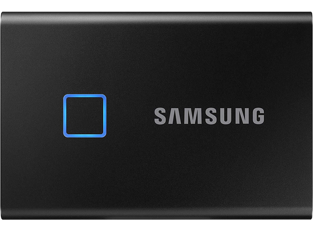 Samsung Portable SSD T7 TOUCH 2TB USB 3.2 Type-C Black (MU-PC2T0K/WW) External 