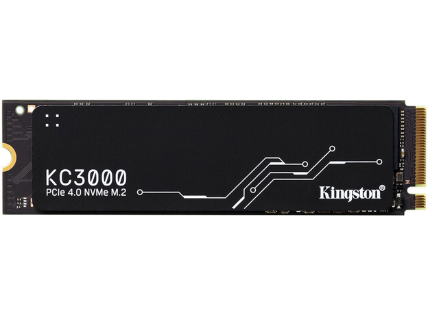 Kingston SSD KC3000 2TB M.2 2280 NVMe PCIe Gen 4.0 x4 3D TLC NAND (SKC3000D/2048G)  Kingston SSD KC3000 2TB M.2 2280 NVMe PCIe Gen 4.0 x4 3D TLC NAND (SKC3000D/2048G)