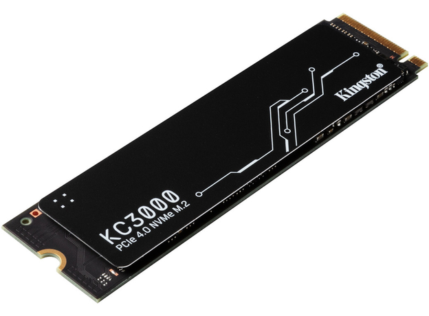 Kingston SSD KC3000 2TB M.2 2280 NVMe PCIe Gen 4.0 x4 3D TLC NAND (SKC3000D/2048G) - изображение 2 Kingston SSD KC3000 2TB M.2 2280 NVMe PCIe Gen 4.0 x4 3D TLC NAND (SKC3000D/2048G) - изображение 2