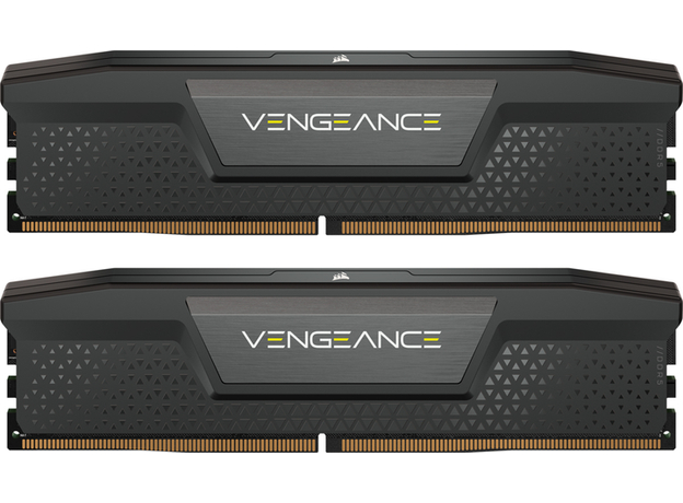 Оперативная память Corsair DDR5-5200 32768MB PC5-41600 (Kit of 2x16384) Vengeance Black (CMK32GX5M2B5200C40)  Оперативная память Corsair DDR5-5200 32768MB PC5-41600 (Kit of 2x16384) Vengeance Black (CMK32GX5M2B5200C40)