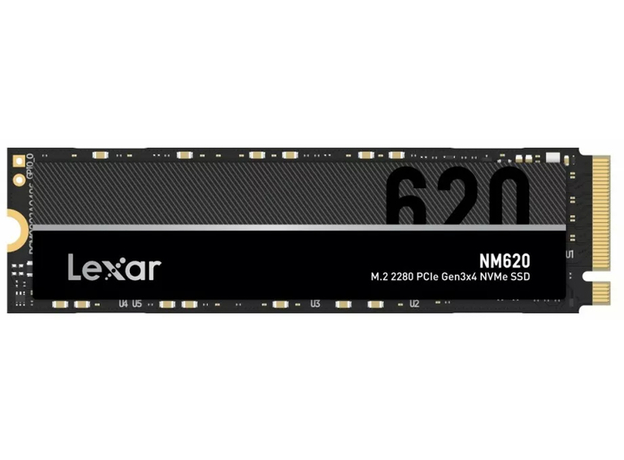 Lexar NM620 2TB M.2 NVMe PCIe 3.0 x4 3D NAND (TLC) (LNM620X002T-RNNNG)  Lexar NM620 2TB M.2 NVMe PCIe 3.0 x4 3D NAND (TLC) (LNM620X002T-RNNNG)
