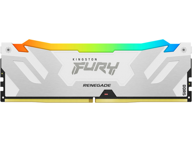 Оперативна пам'ять Kingston FURY DDR5-6000 65536MB PC5-48000 (Kit of 2x32768) Renegade RGB 2Rx8 White (KF560C32RWAK2-64) - зображення 3 Оперативна пам'ять Kingston FURY DDR5-6000 65536MB PC5-48000 (Kit of 2x32768) Renegade RGB 2Rx8 White (KF560C32RWAK2-64) - зображення 3